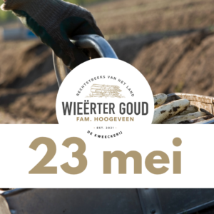 Reserveren 23 Mei Asperge diner (Dineren Dichtbij De Bron)